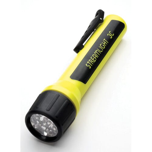 Streamlight® 33202 ProPolymer® Industrial Non-Rechargeable Handheld Flashlight, LED Bulb, Polymer Housing, 85 Lumens, 10 Bulbs